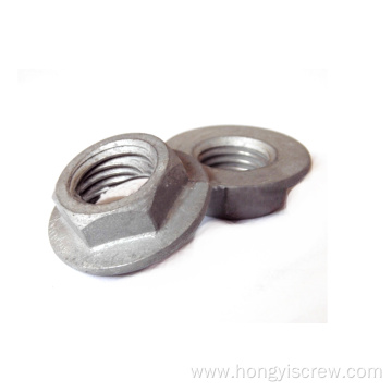 Stainless Steel Flange Hexagonal Nuts With Collar